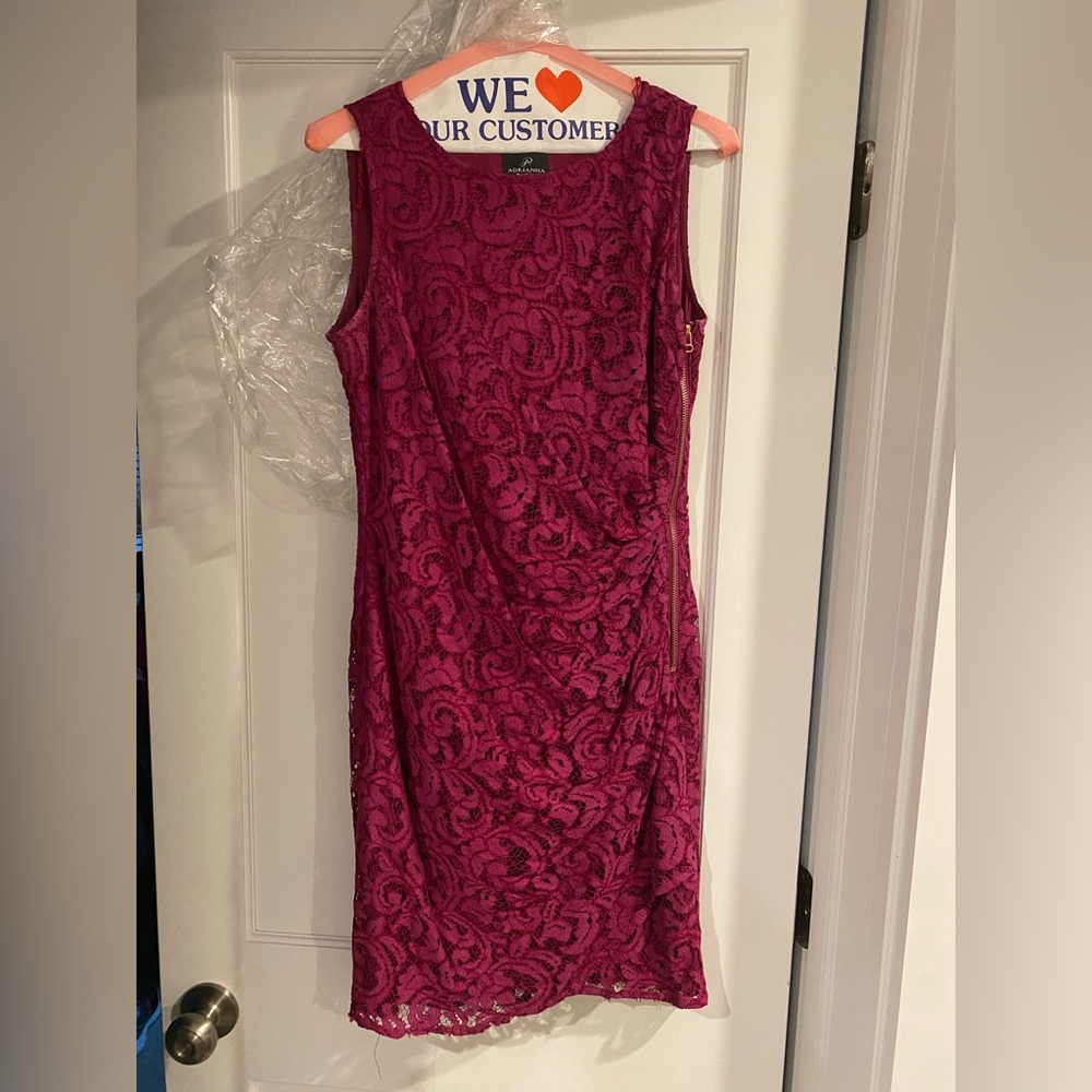 Adrianna Papell lace dress